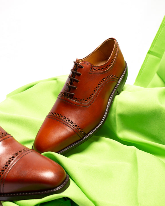 Zapato Social 738 Marrón - 9