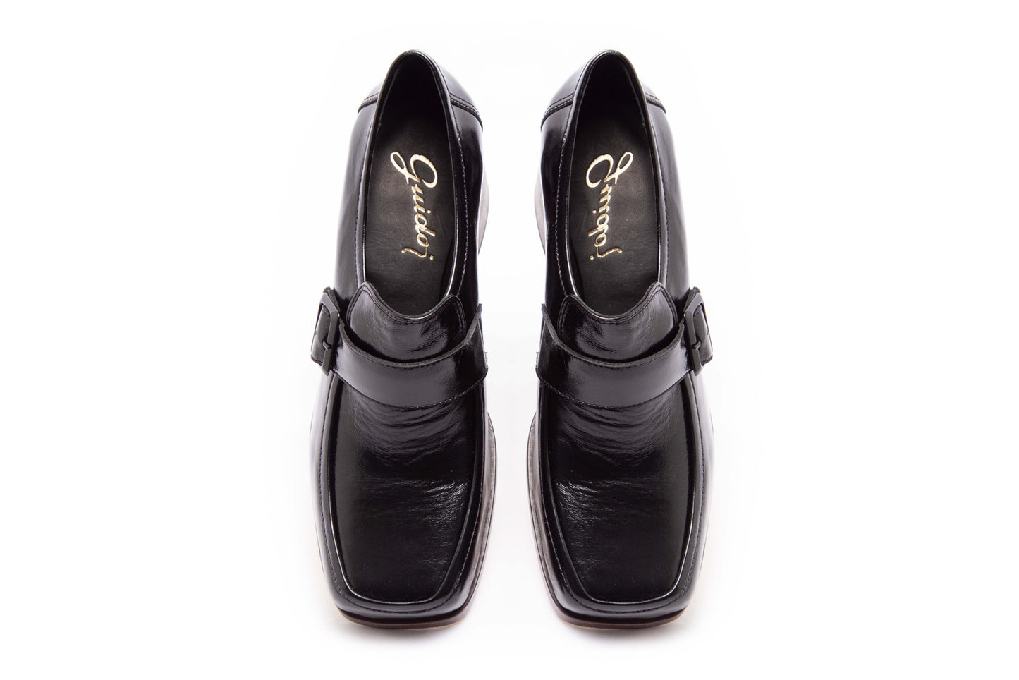Moccasin High Heel Frida 7456 Black