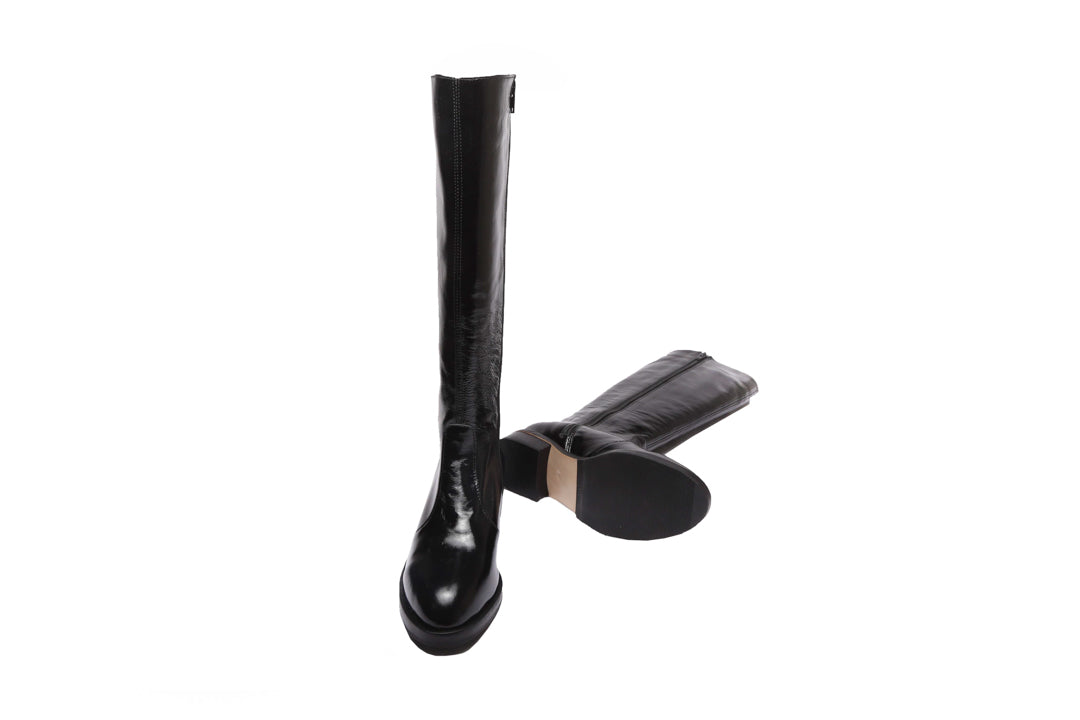 Bota Frison Charol Negro