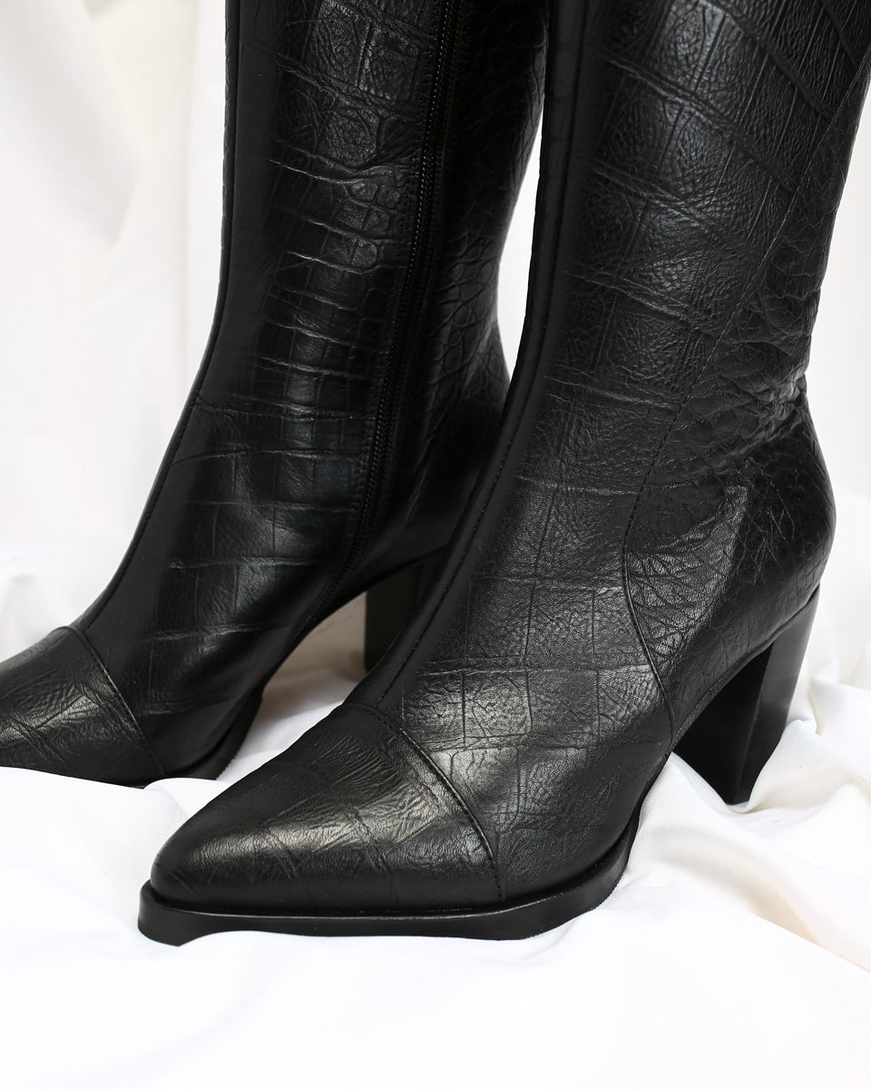 High Boot 8625 CR Negro