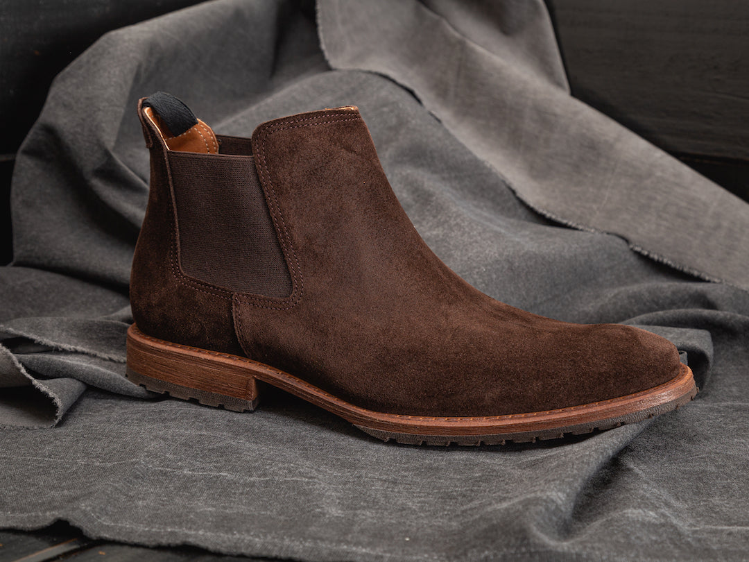 Bota B12 Gamuza Choco - 9 1/2