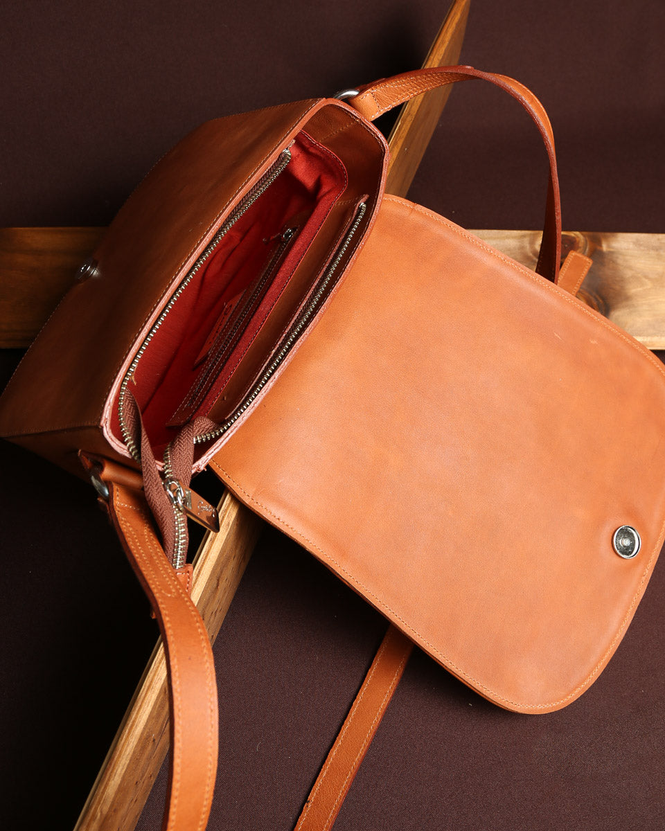 Bandolera Salta Camel