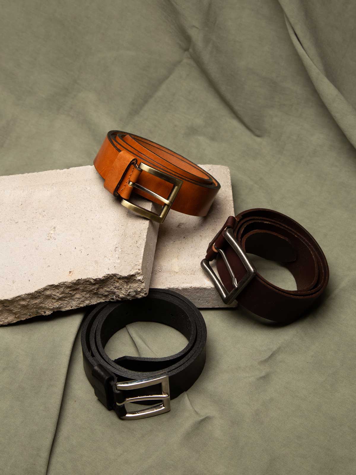 Belt Los Ángeles Dark Brown