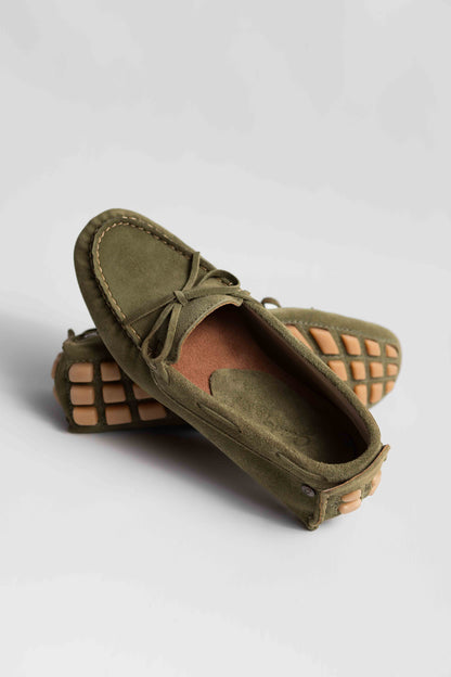 Driver 003 Suede Olive