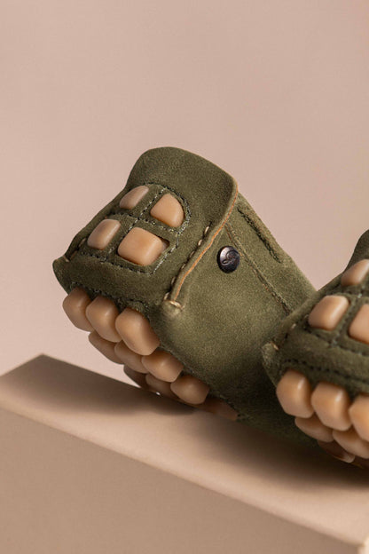 Driver 003 Suede Olive