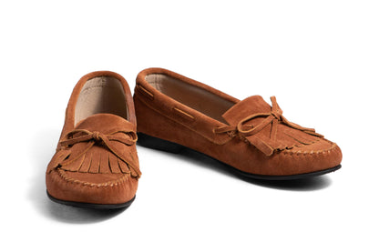 Nautical Eira Camel Suede