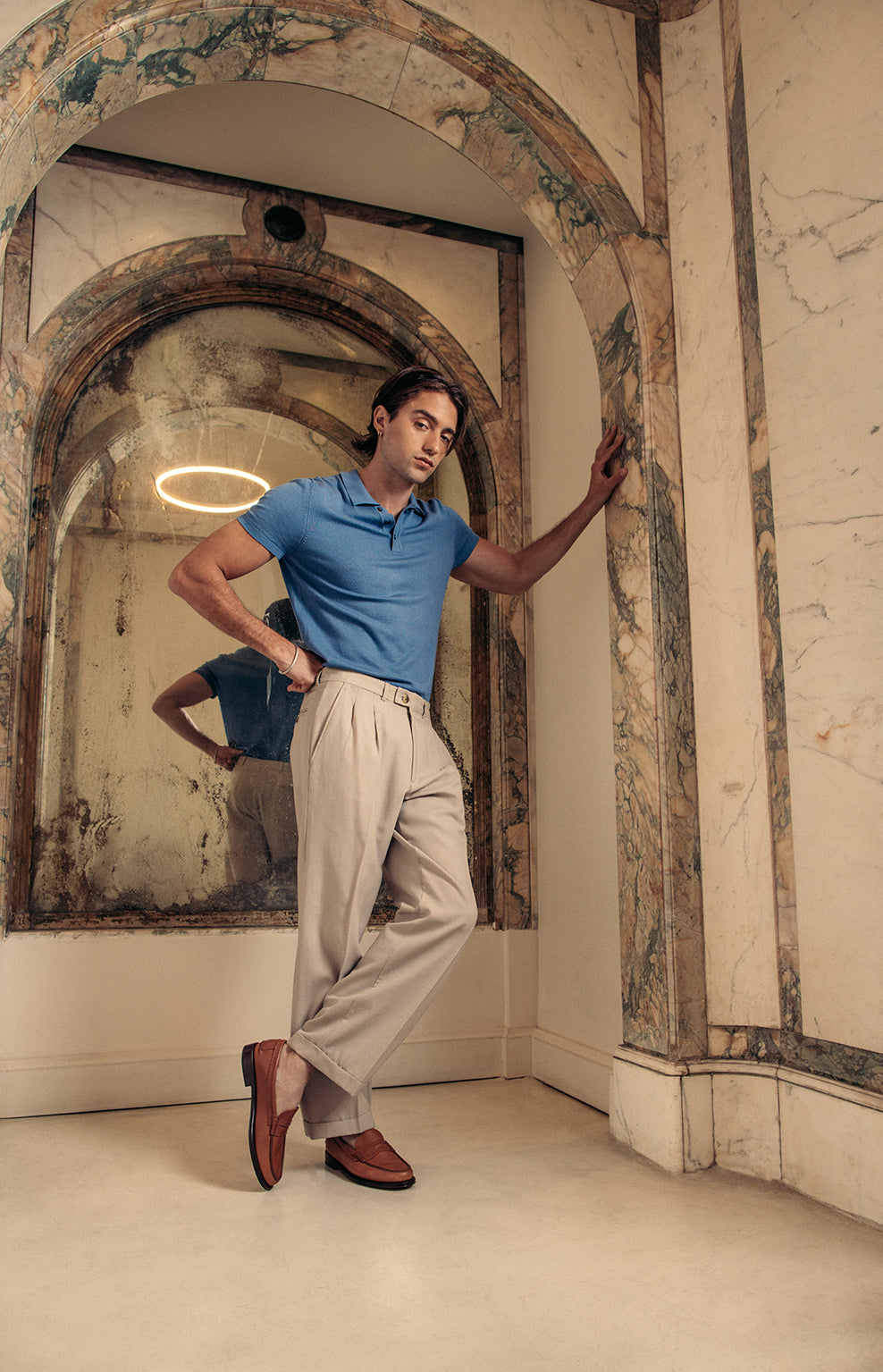 Moccasin Double Sole 2779 Tan