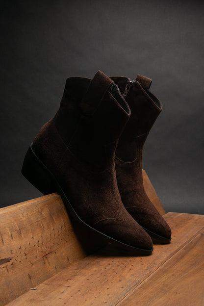 Boot Vittoria Suede Chocolate