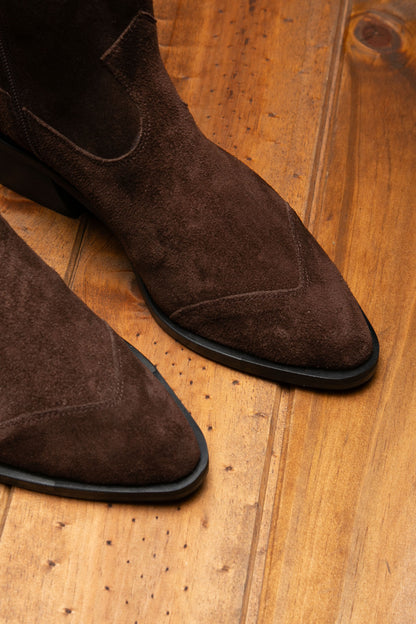 Boot Vittoria Suede Chocolate