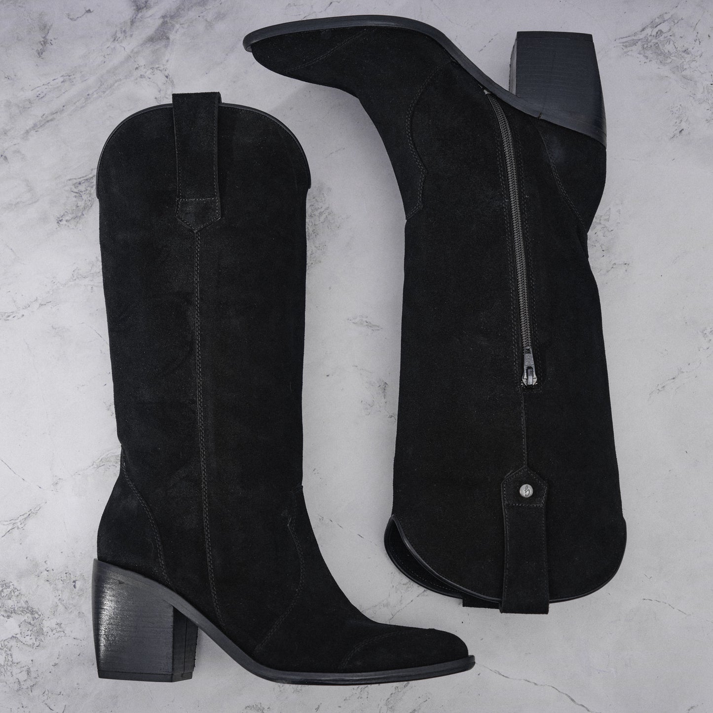 Boot Greta Suede Black