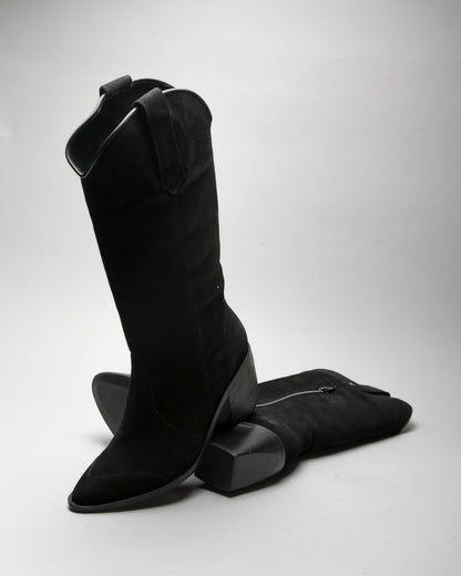 Boot Greta Suede Black