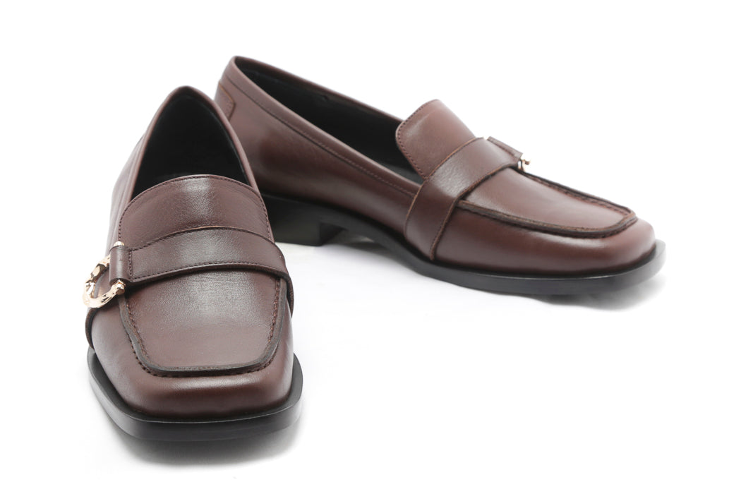 Moccasin Horseshoe Brown