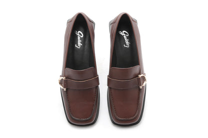 Moccasin Horseshoe Brown