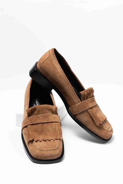Moccasin Fleco Coco Suede