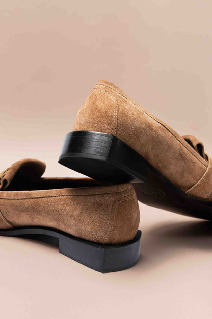 Moccasin Fleco Coco Suede