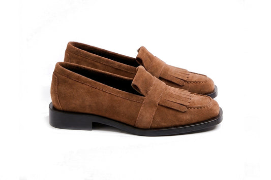 Moccasin Fleco Coco Suede