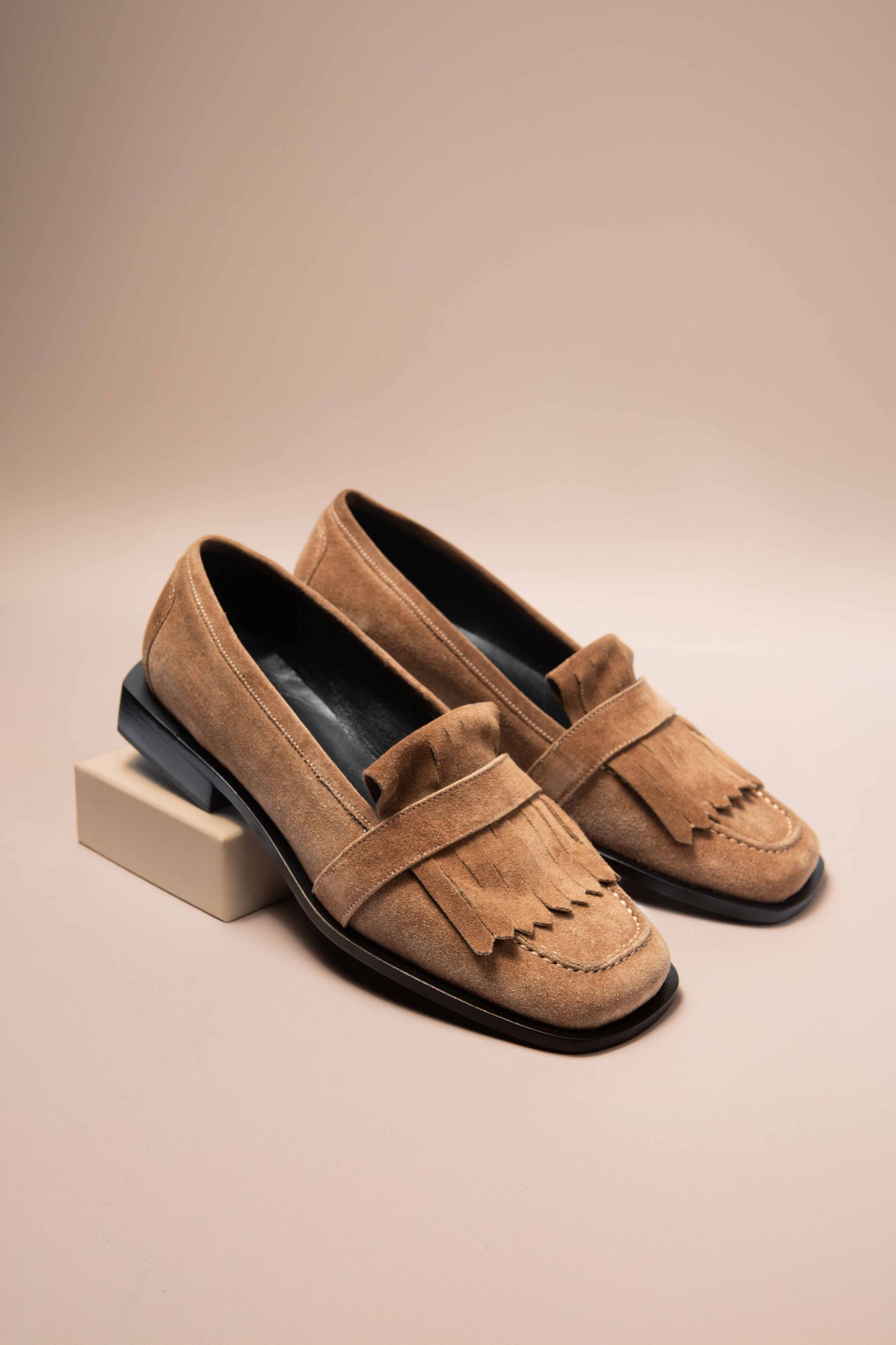 Moccasin Fleco Coco Suede