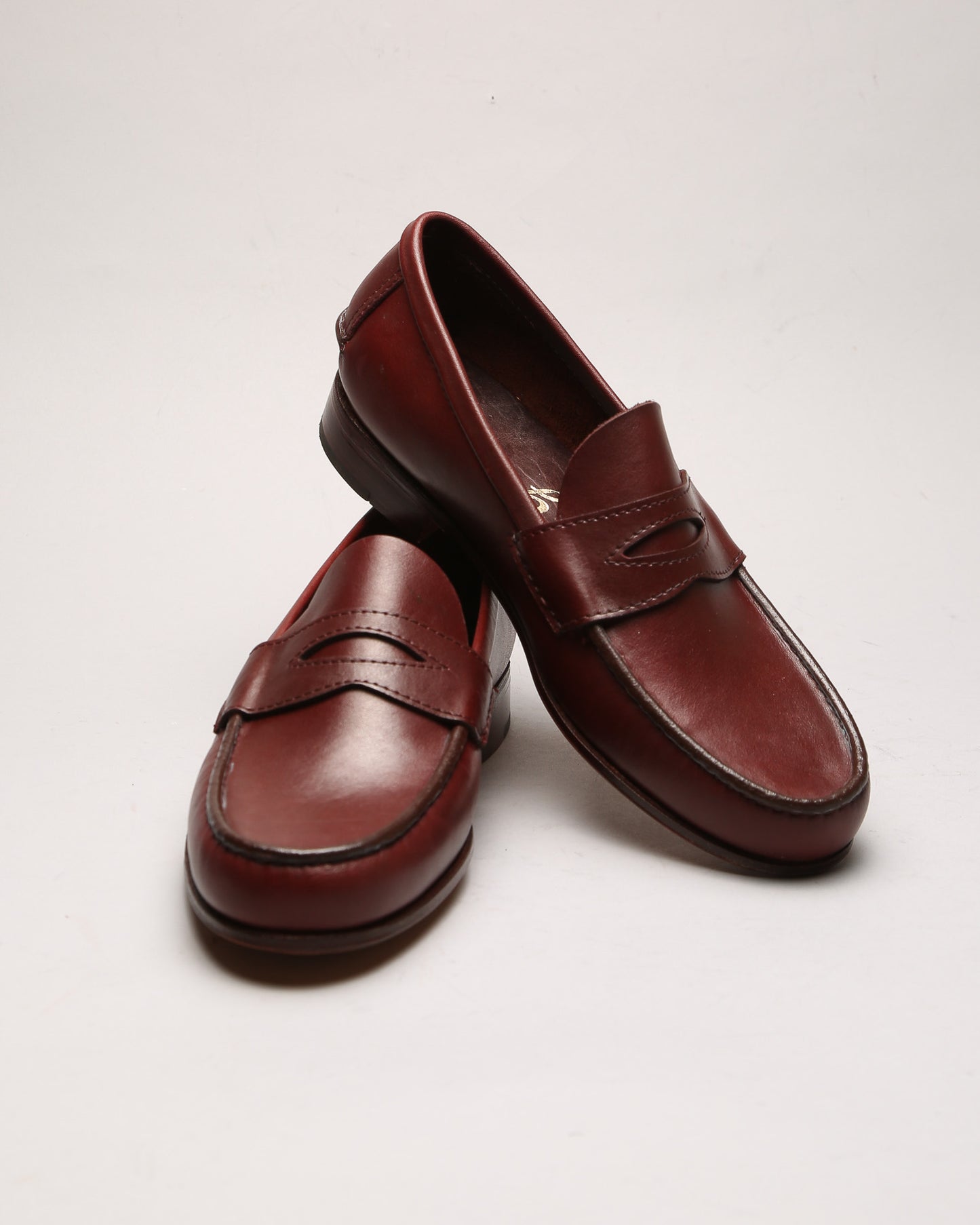 Moccasin Simple Sole 4218 Burgundy