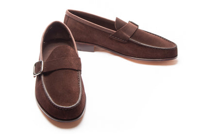 Moccasin Simple Sole 4220 Brown Suede