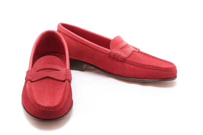 Moccasin 5325 Suede Red