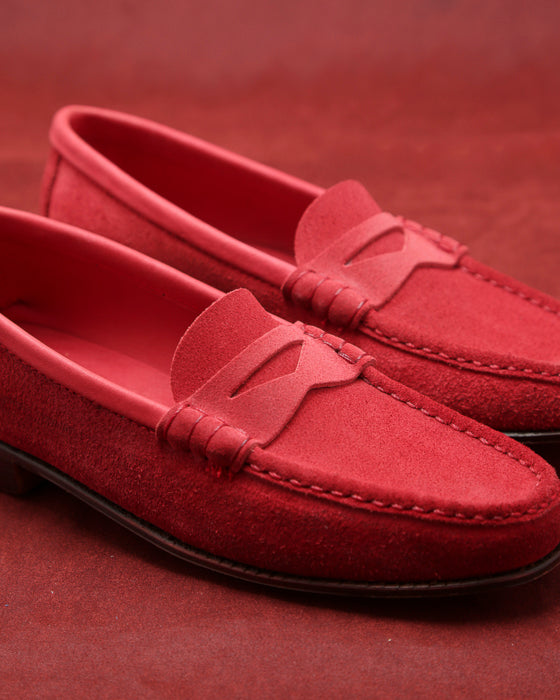 Moccasin 5325 Suede Red