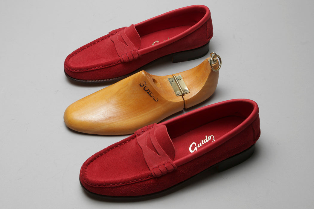 Moccasin 5325 Suede Red