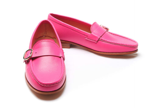 Moccasin 5320 with Buckle Fuchsia