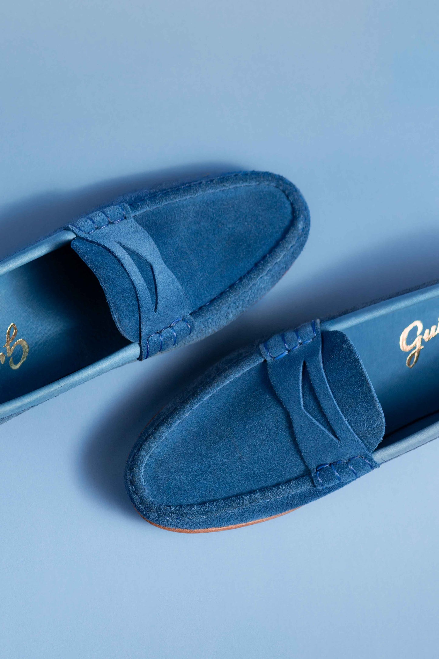 Moccasin 5325 Blue Suede