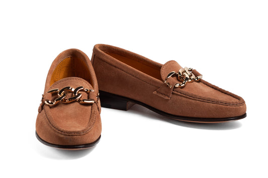 Moccasin 5327 Brick Suede