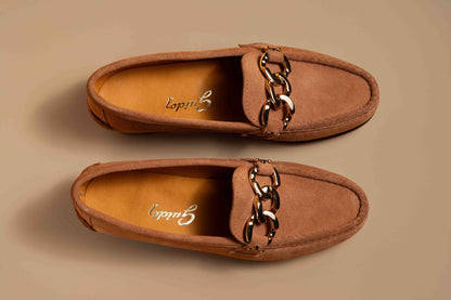 Moccasin 5327 Brick Suede