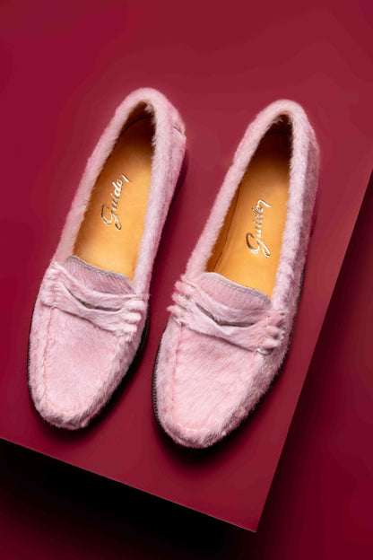 Moccasin 5379 Pink Hair