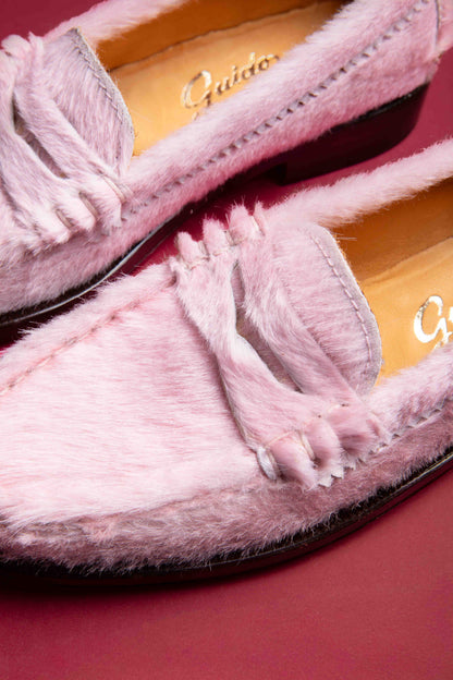 Moccasin 5379 Pink Hair