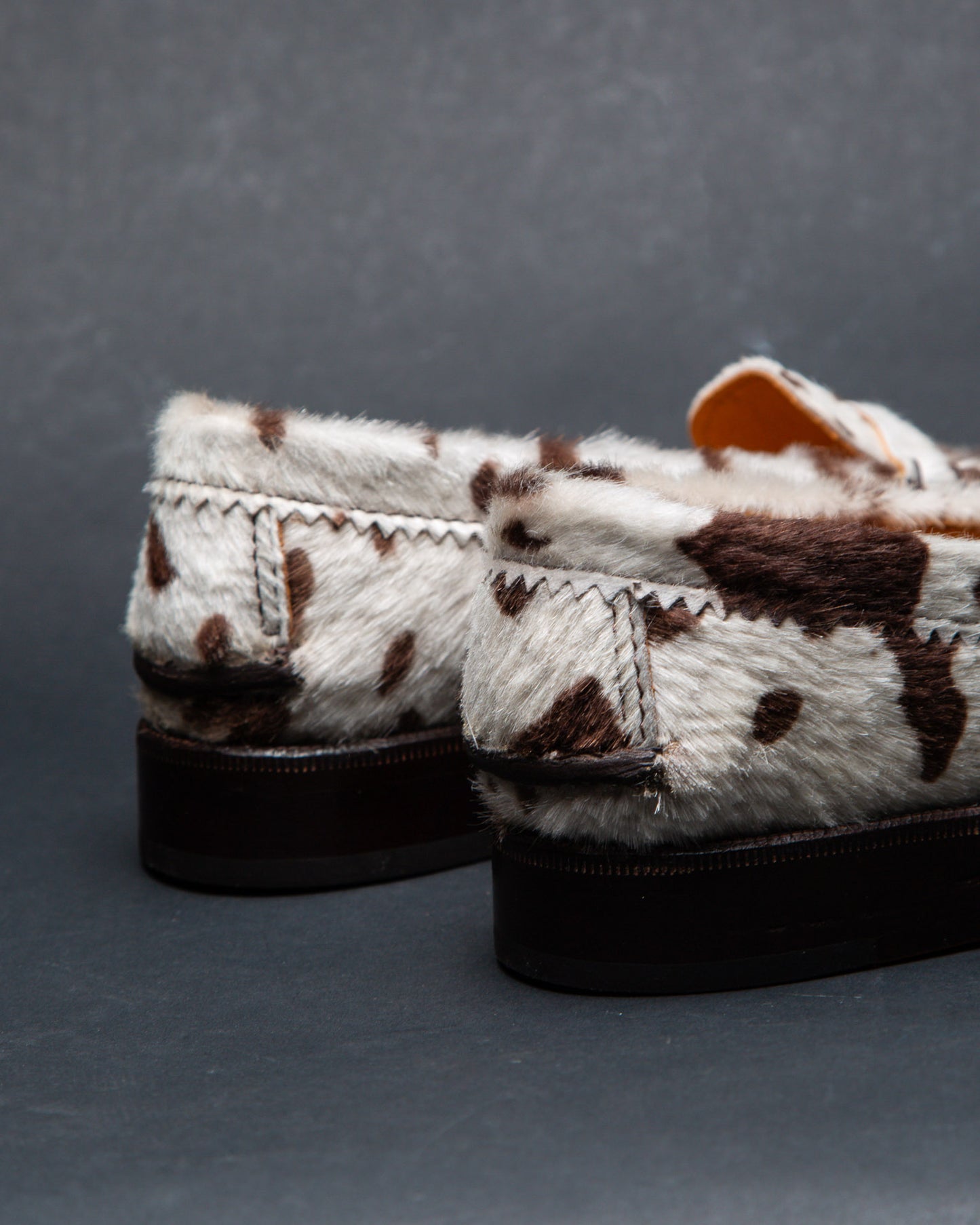 Moccasin 5379 White & Brown