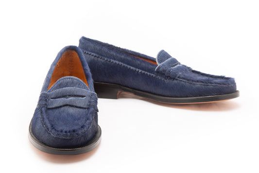Moccasin 5379 Blue Hair
