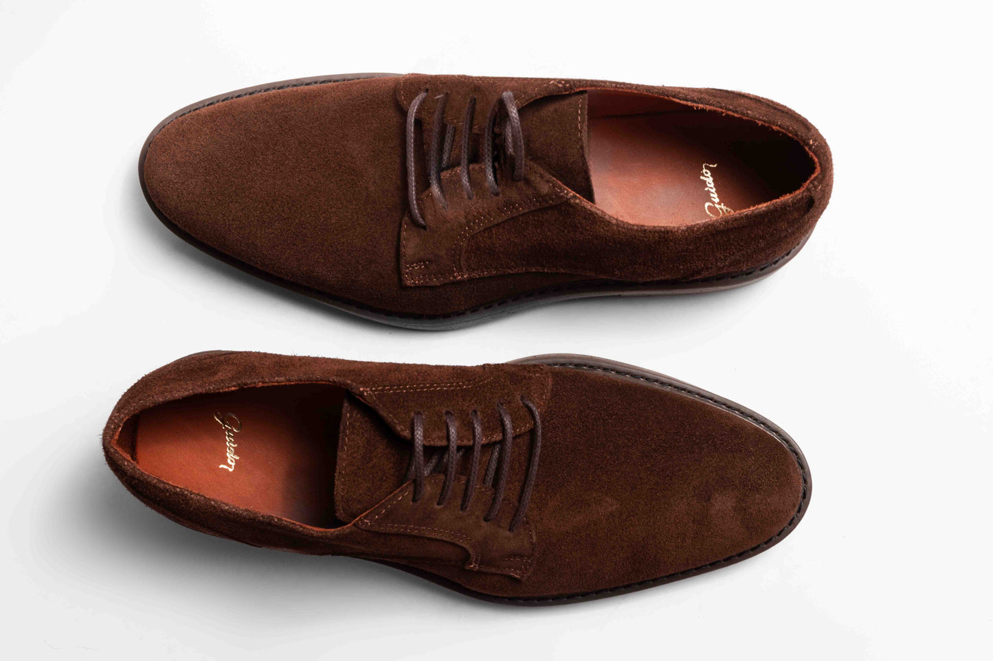 Derby 620 Brown Suede