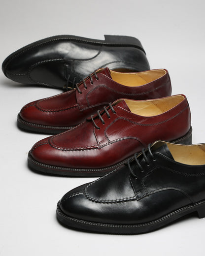 Derby with Rubber Sole 624 Burgundy
