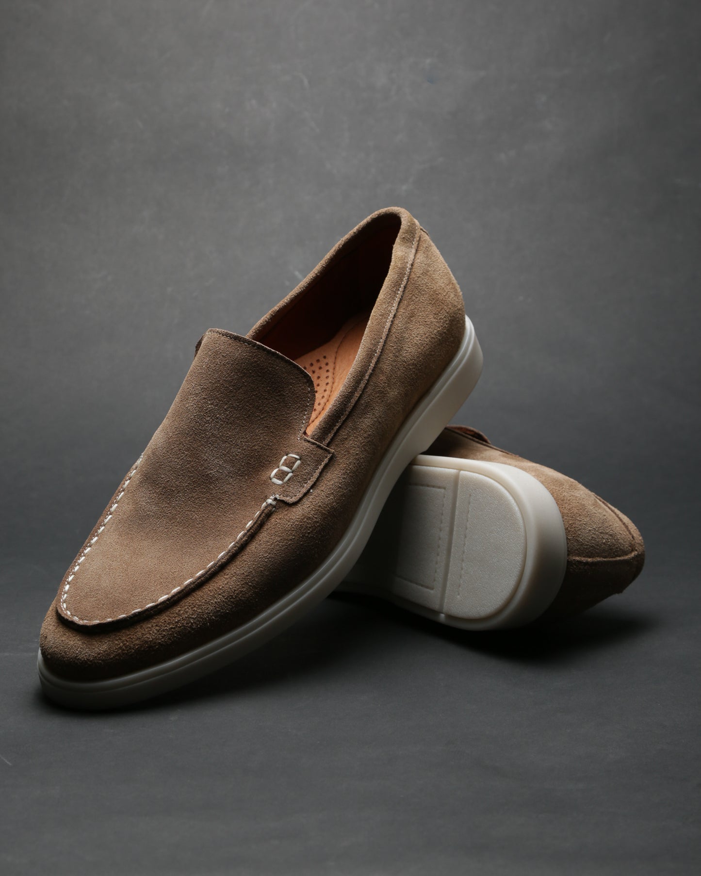 Loafer 701 Light Brown Suede