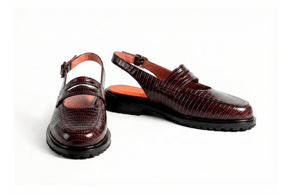 Moccasin Mule René CR Brown