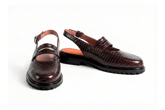 Moccasin Mule René CR Brown