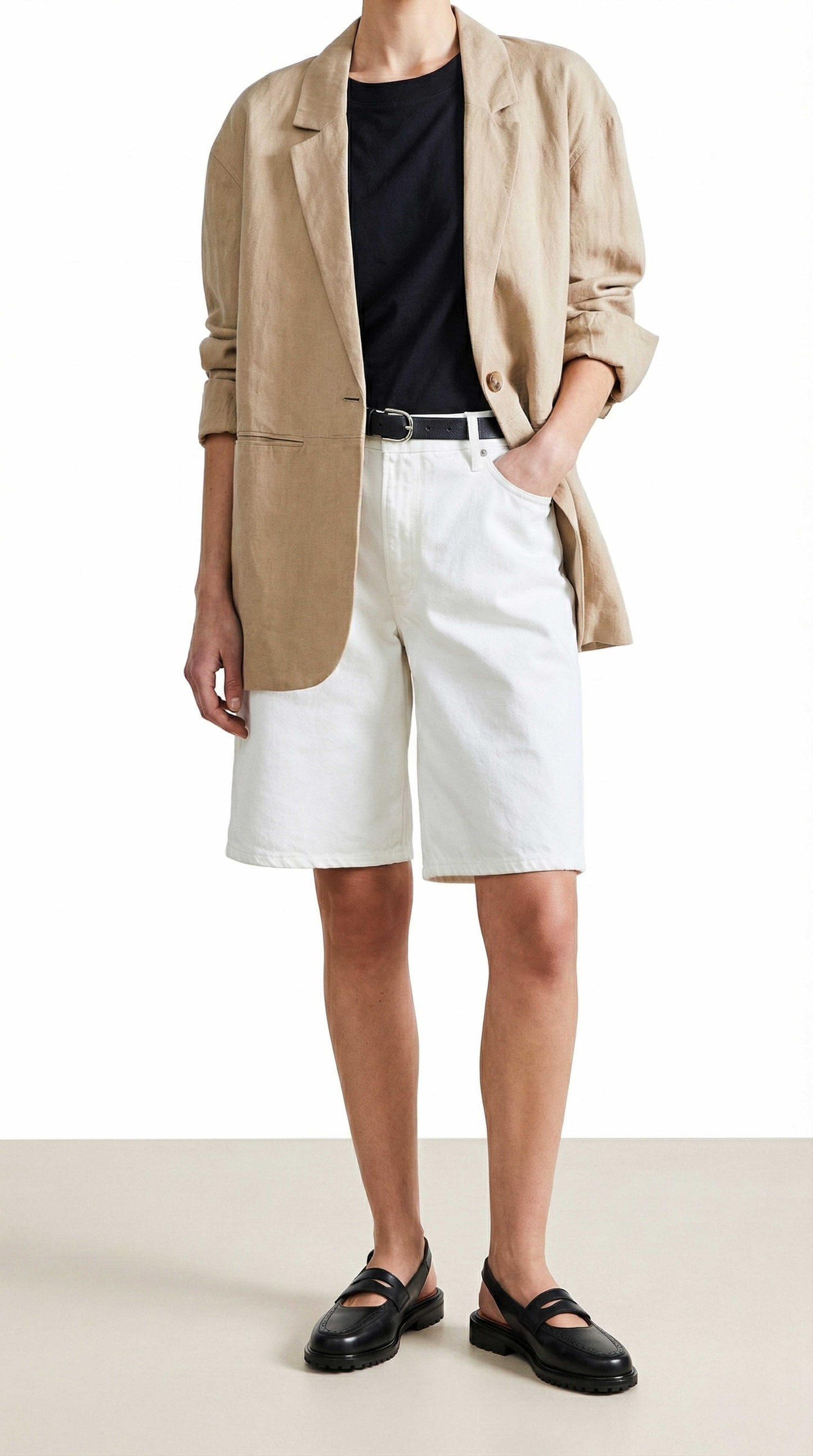 Moccasin Mule René Black