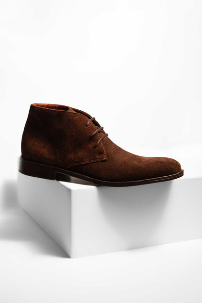 Boot 7482 Brown Suede
