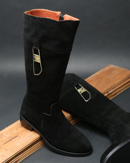 Boot Aurora Suede Black