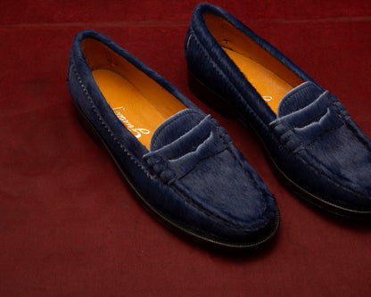 Moccasin 5379 Blue Hair