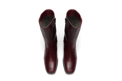 Boot Giulia Burgundy