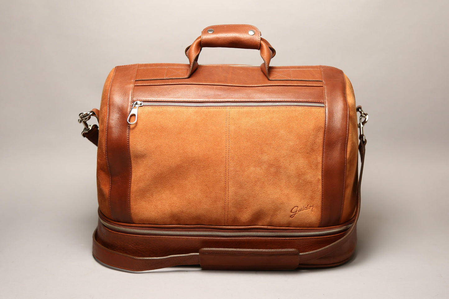 Suit Travel Bag Brick Suede