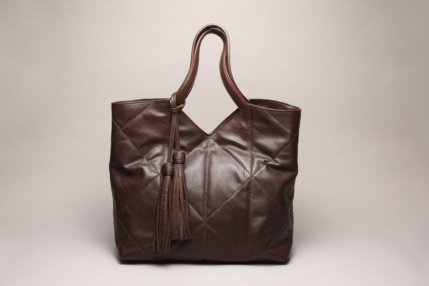 Handbag Puglia Dark Brown