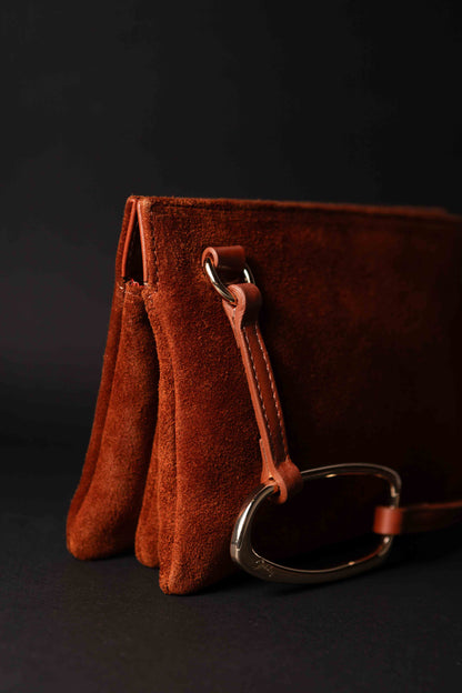 Crossbody 3024 Brown Suede