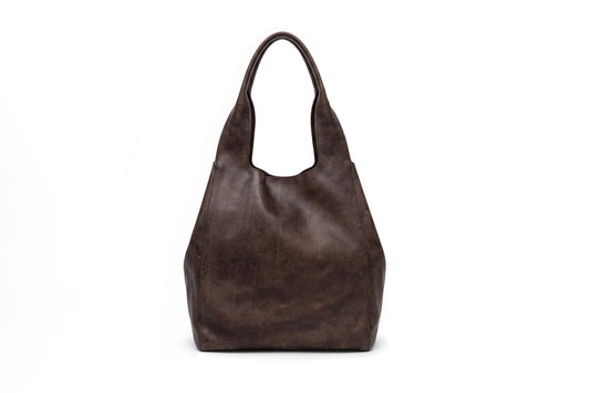 Handbag Filipa Chocolate Suede