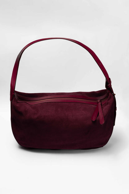 Handbag Ceibo Board Suede