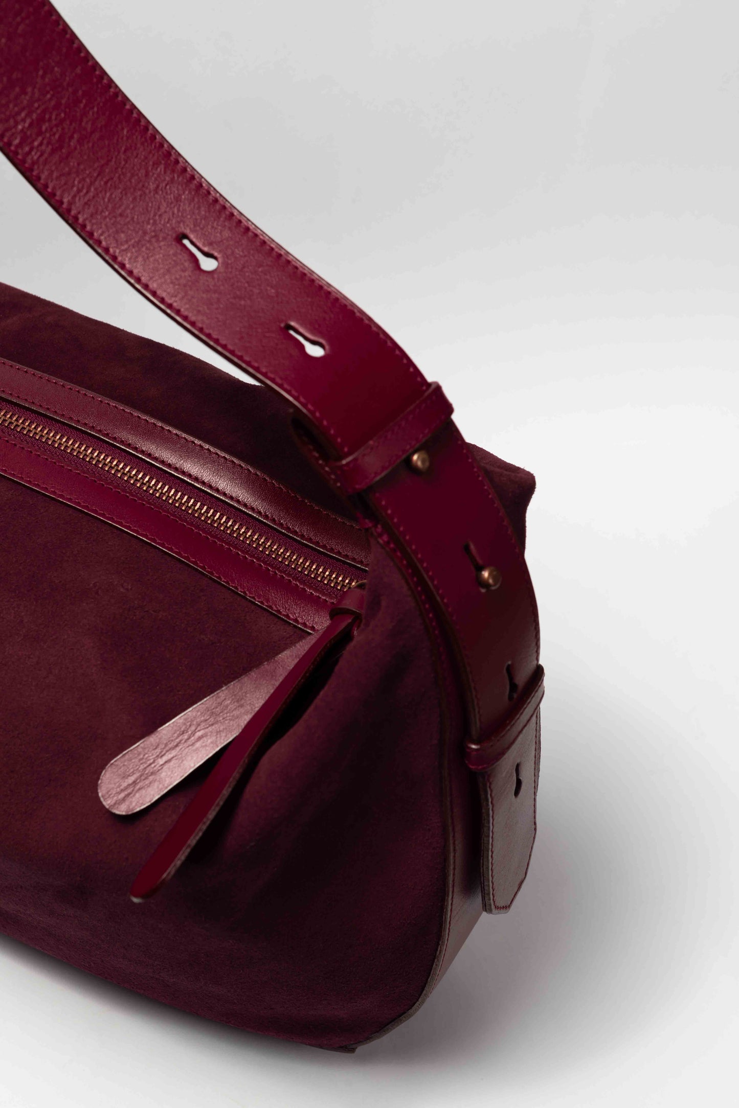 Handbag Ceibo Board Suede